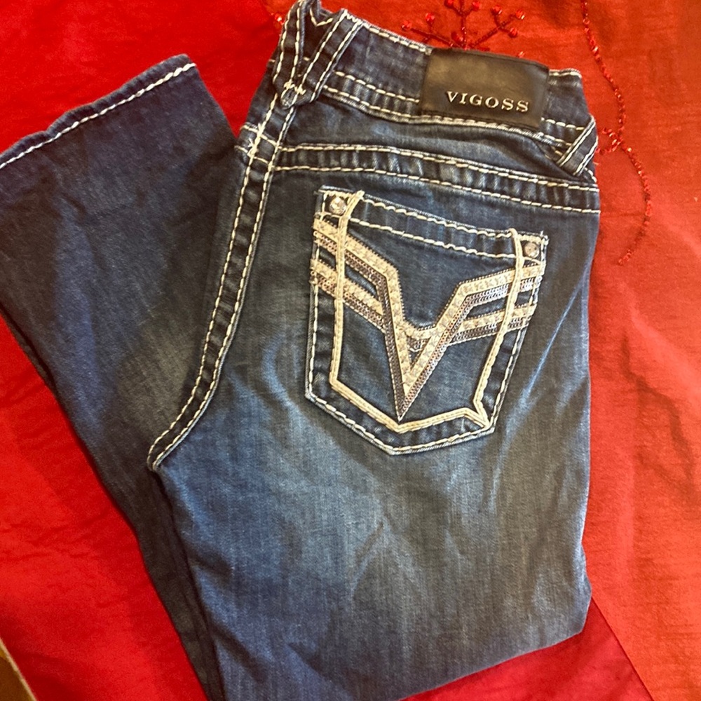 Vigoss size 28 denim capris